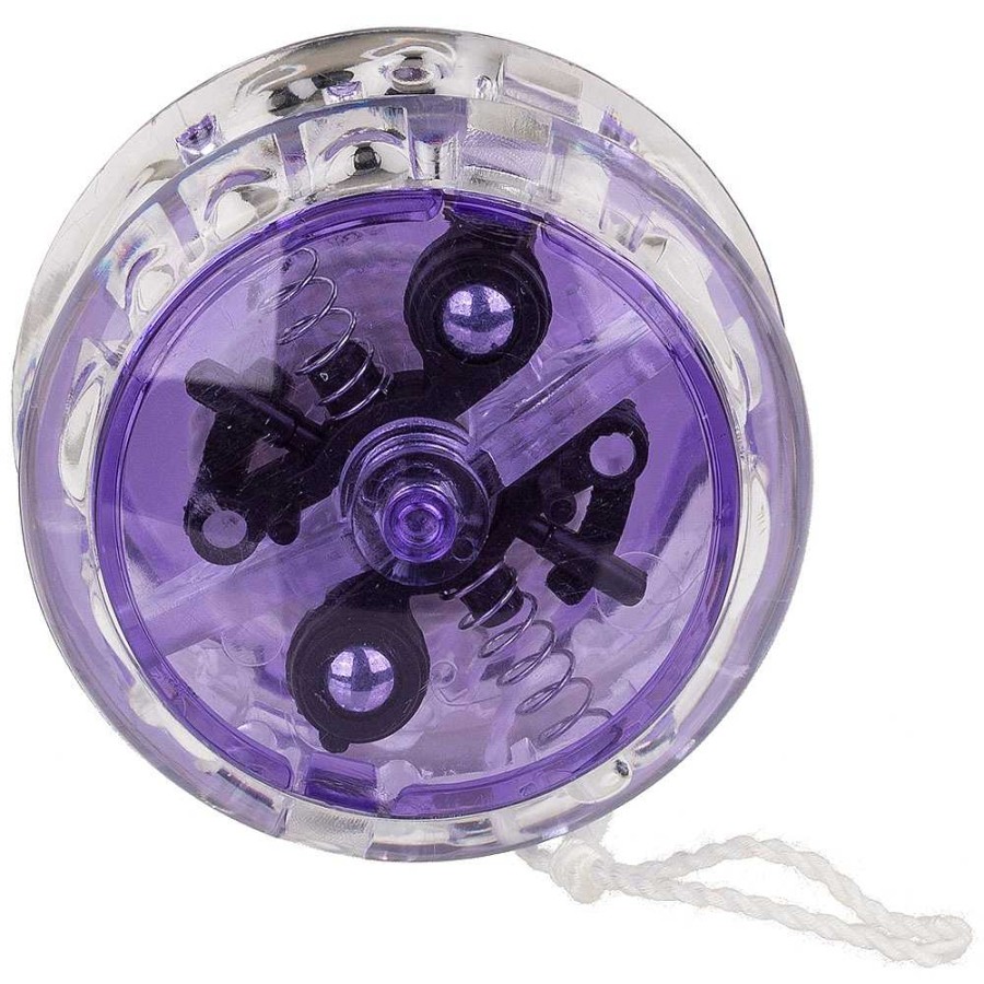 Juguetes OOTB Aire Libre | Expositor 24 Yoyo Con Luz Led 7 Cm 4 Colores