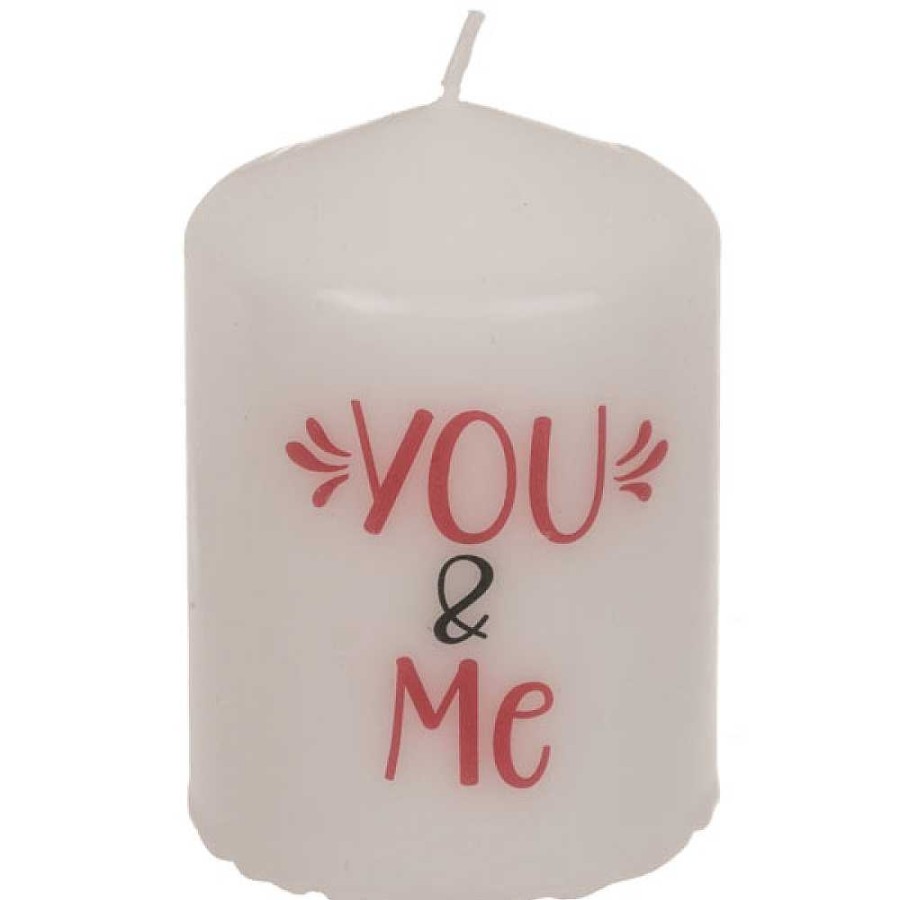 Regalo OOTB San Valent N - Enamorados | Vela Love You & Me En Caja 6X8 Cm.