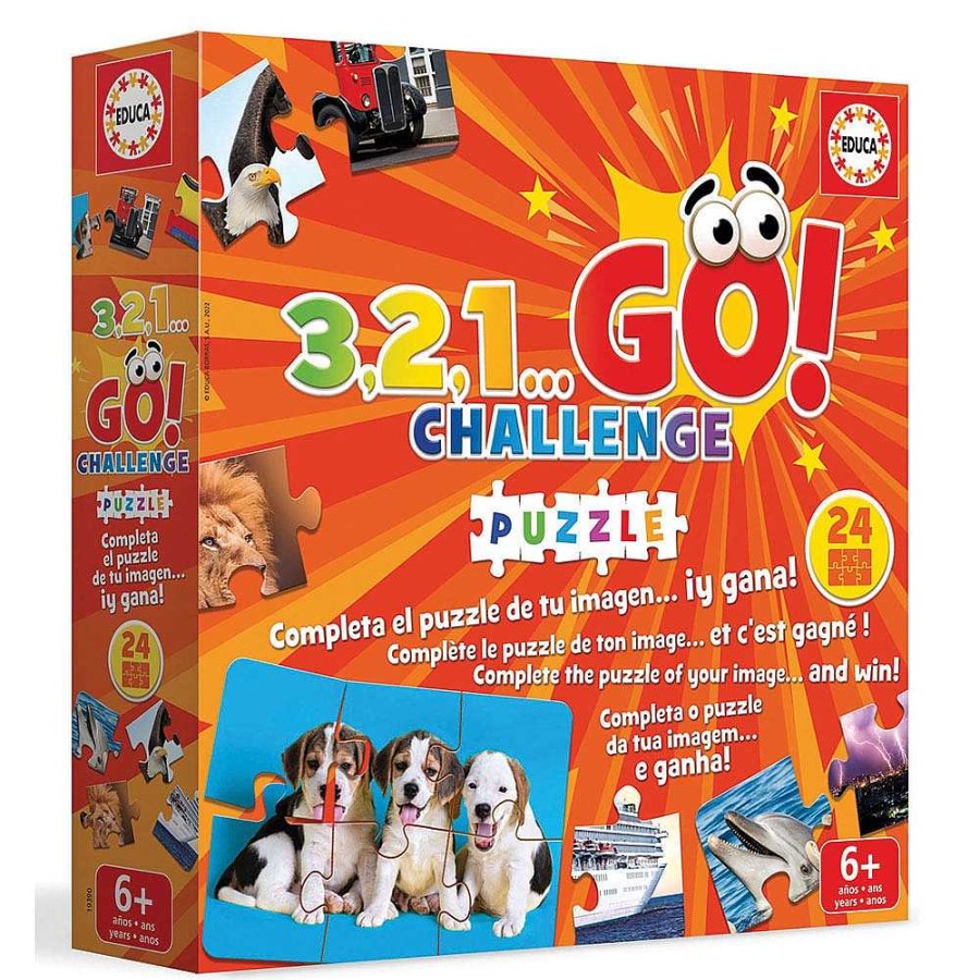 Juguetes Educa Juegos De Memoria | Go Challenge Puzzle Juego De Memoria