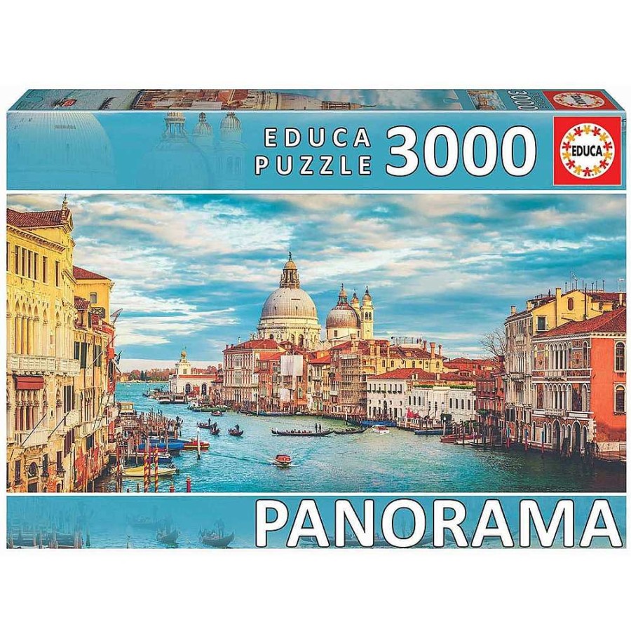 Juguetes Educa Puzzles M S 1000 Piezas | Puzzle Educa 3000 Piezas Panorama Venecia