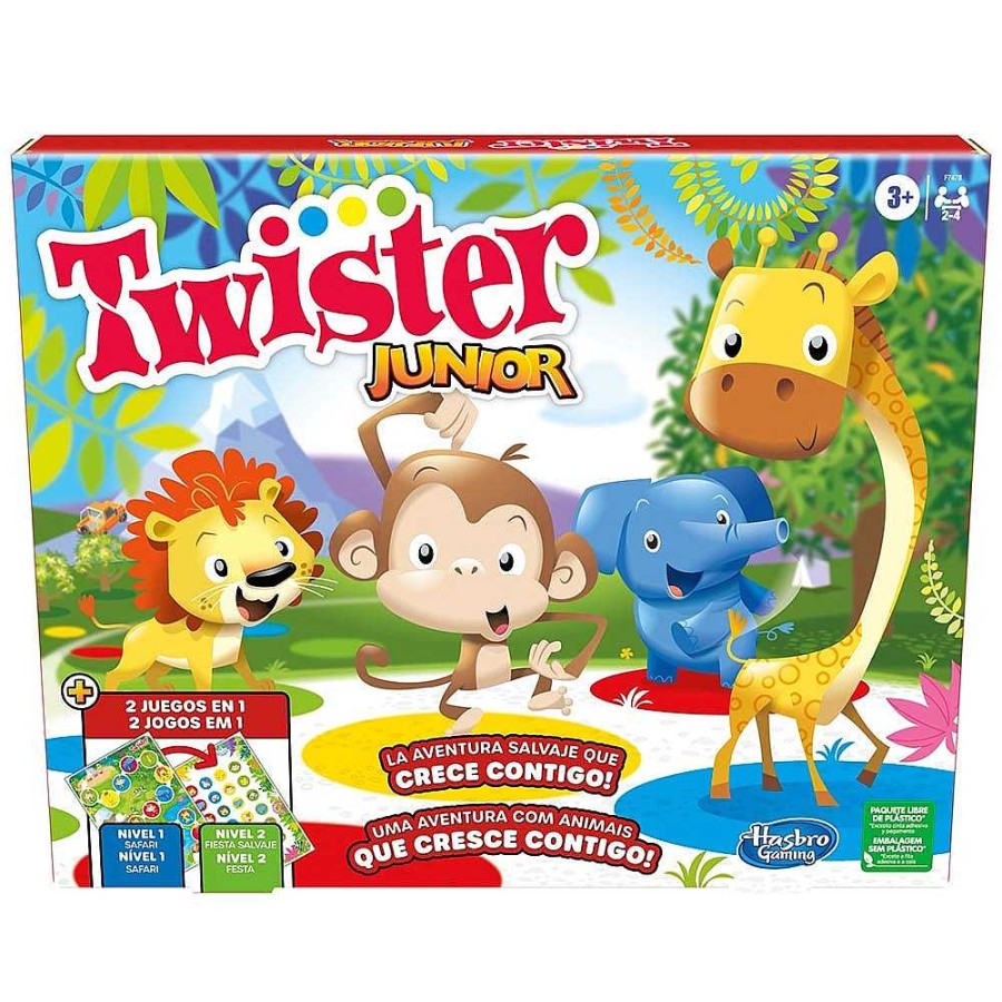 Juguetes Hasbro Juegos De Sociedad | Hasbro Juegos Twister Junior + 3 A Os