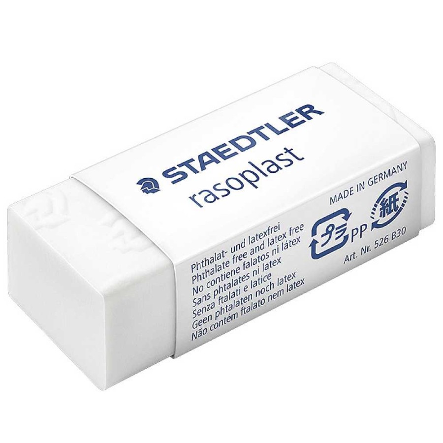 Papeler A Staedtler Gomas Borrar Y Correctores | Caja 30 Gomas De Borrar Rasoplast B30 Staedtler