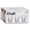 Home & Deco Vivalto Complementos Cocina | Set 6 Jarras Cristal Talla 340 Ml 12X8