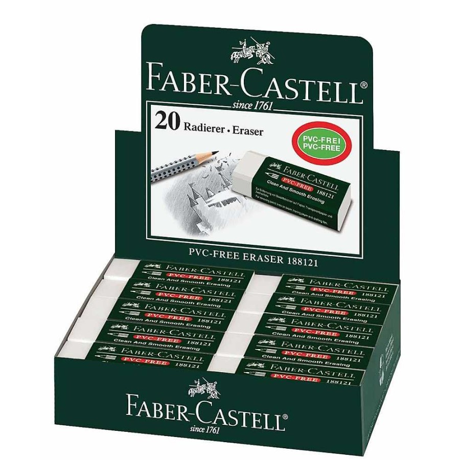 Papeler A Faber-Castell Gomas Borrar Y Correctores | Caja 20 Gomas Borrar Faber-Castell