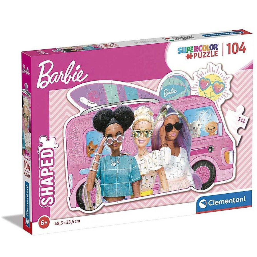 Juguetes Barbie Puzzles Infantiles | Barbie Puzzle 104 Piezas S Per