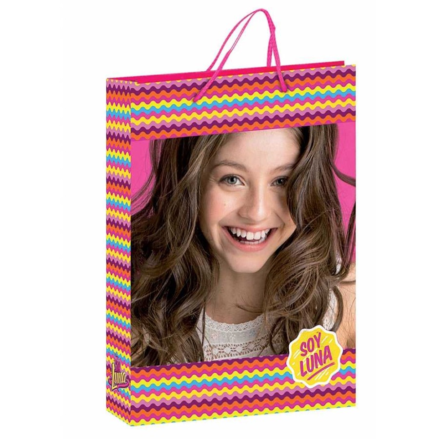 Papeler A Soy Luna Papel De Regalo Y Empaquetado | Soy Luna Bolsa De Regalo 33X24X13