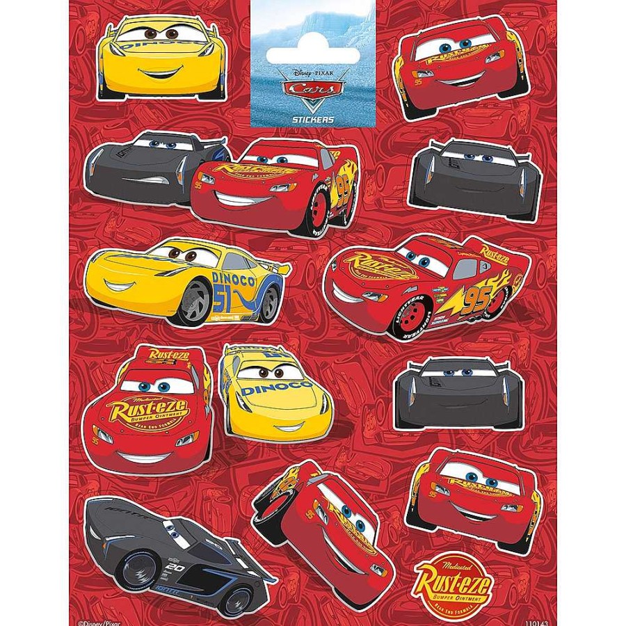 Papeler A Cars Stickers Y Pegatinas | Cars Pack De Pegatinas Grande