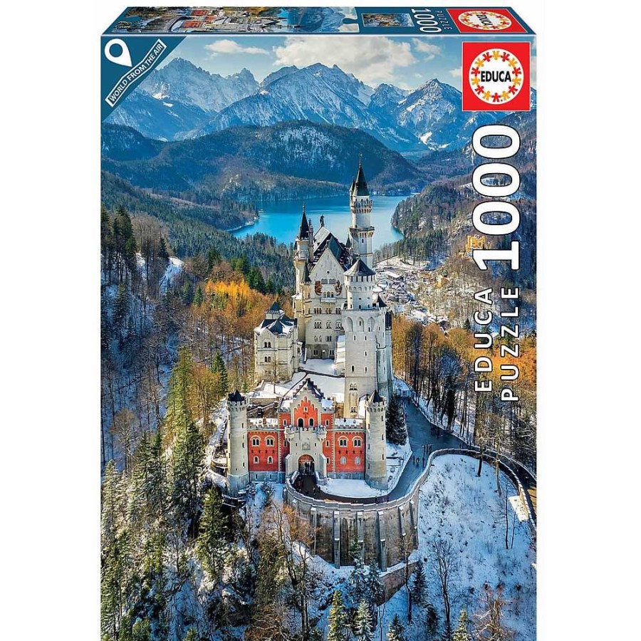 Juguetes Educa Puzzles 300-1000 Piezas | Puzzle Educa 1000 Piezas Castilloneuschwanstein