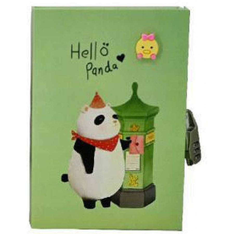 Regalo Ediciones Saldaña Papeler A Fantas A | Diario Premium + Candado Panda 20X14 - 4Modelos