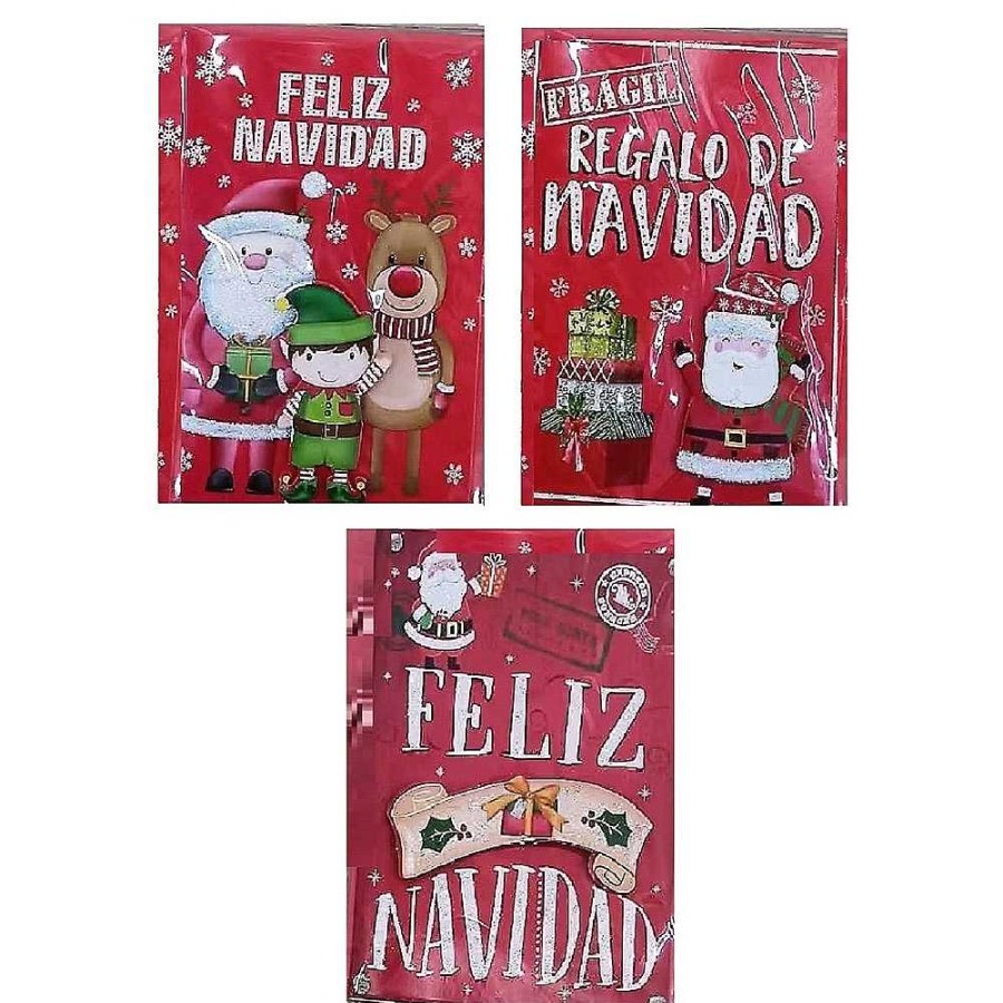 Papeler A Genérico Tarjetas Felicitaci N | Tarjeta Navidad 3D Con Luz Y M Sica - 4 Modelos