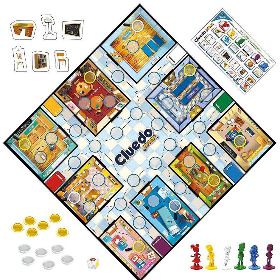 Juguetes Hasbro Juegos De Sociedad | Hasbro Juegos Cluedo Junior + 4 A Os