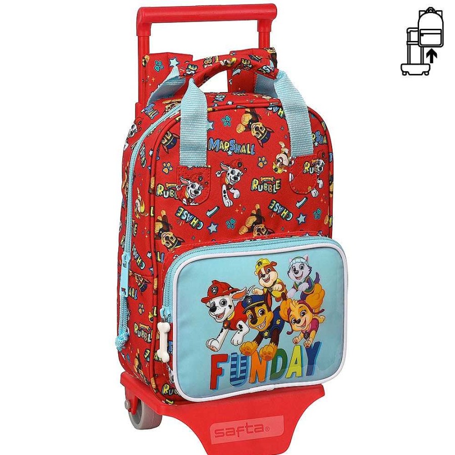 Mochilas Y Complementos Paw Patrol | Patrulla Canina Mochila Con Carro 28X20