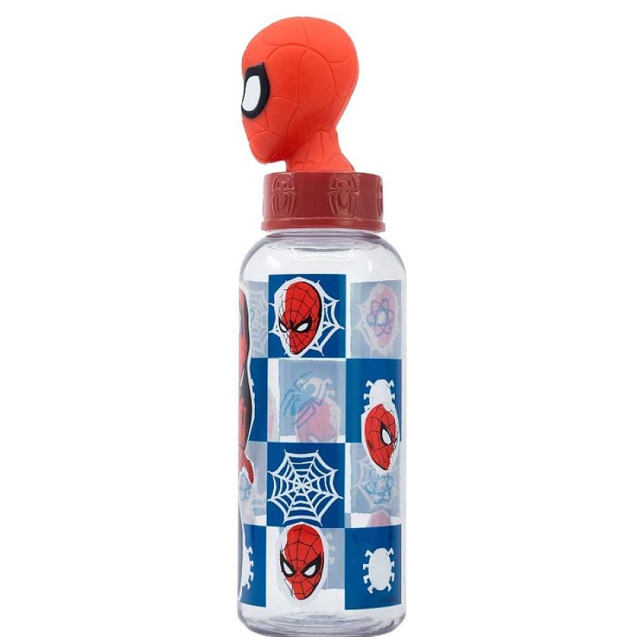 Mochilas Y Complementos Spiderman | Spiderman Botella Figura 3D 560 Ml