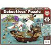 Juguetes Educa Puzzles Infantiles | Puzzle Detectives Piratas 50 Piezas