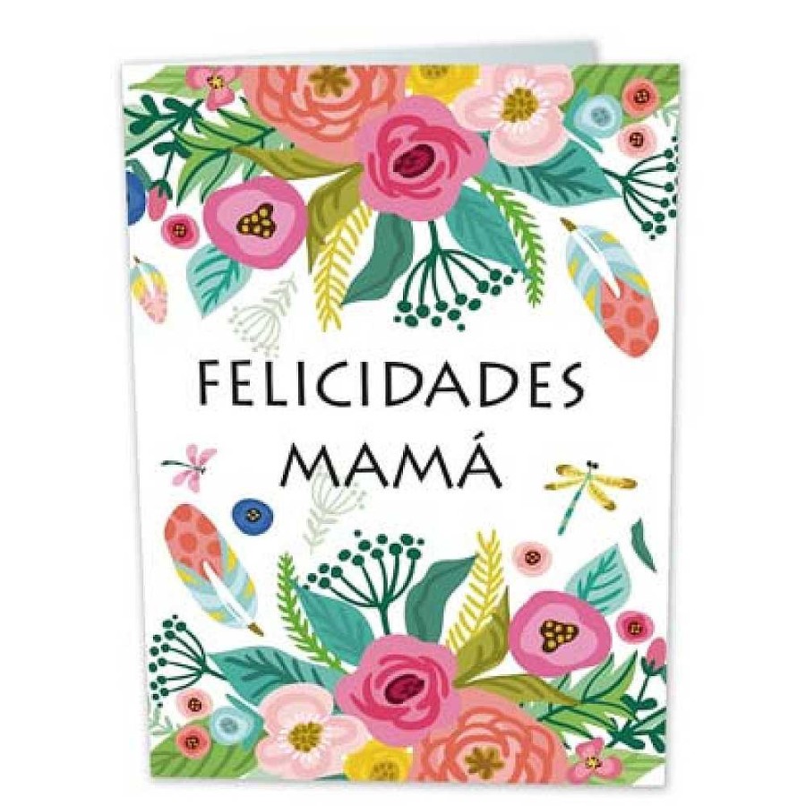 Papeler A Arguval Tarjetas Felicitaci N | Tarjeta Felicidades Mam 11X15 Con Semillas Convertible En Planta