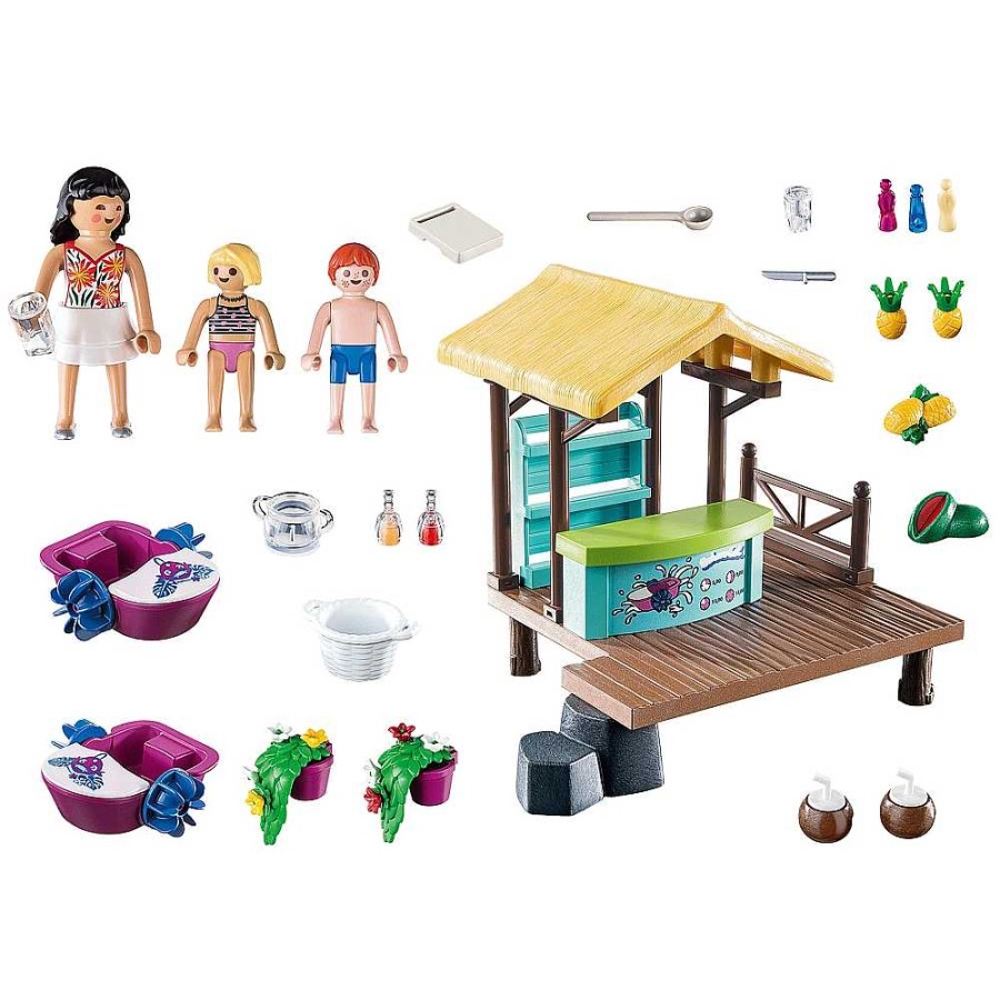 Juguetes Playmobil Playmobil | Playmobil Family Alquiler De Botes+Bar