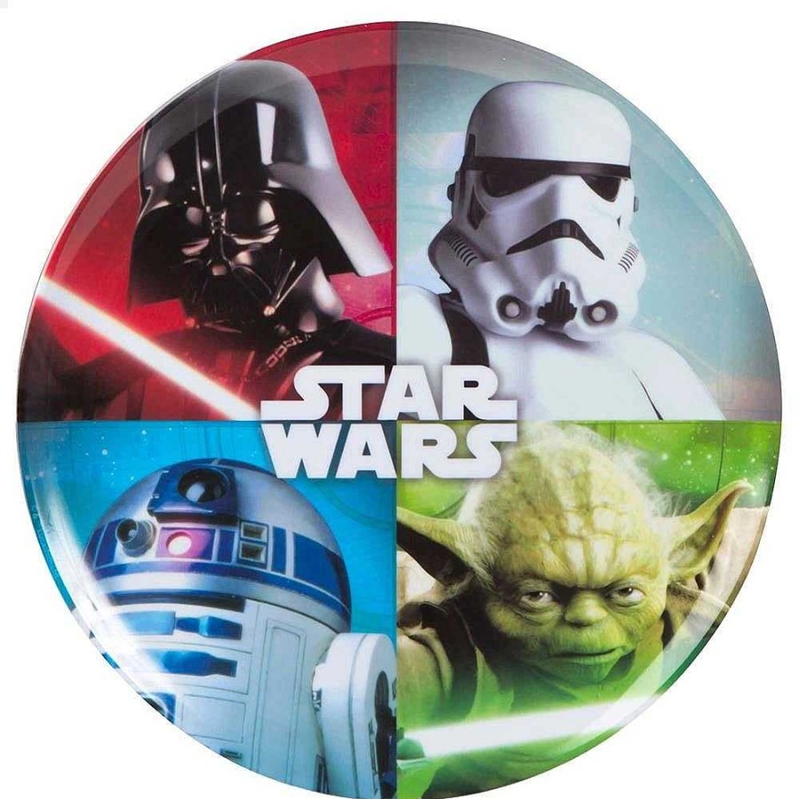 Regalo Star Wars Menaje | Star Wars Plato Melamina 20 Cm