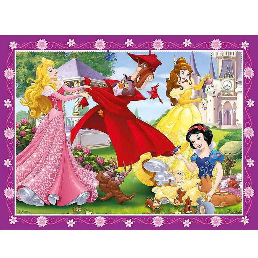 Juguetes Disney Puzzles Infantiles | Princesas Disney Puzzle 4X1-12-16-20-24 Piezas