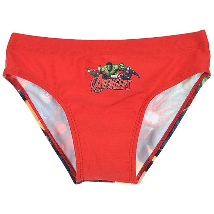 Regalo Avengers Textil | Avengers Ba Ador Slip T/4,6,8,10 - 2 Modelos Surtidos