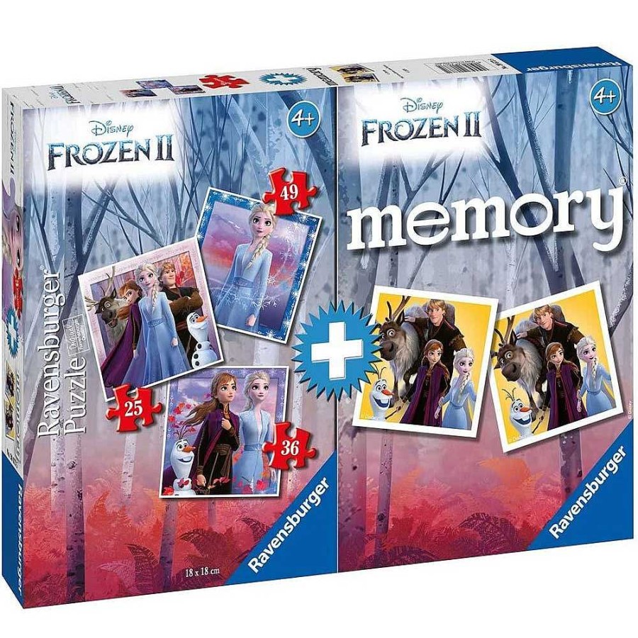 Juguetes Frozen Puzzles Infantiles | Frozen Pack Memory Y Puzzle Triple