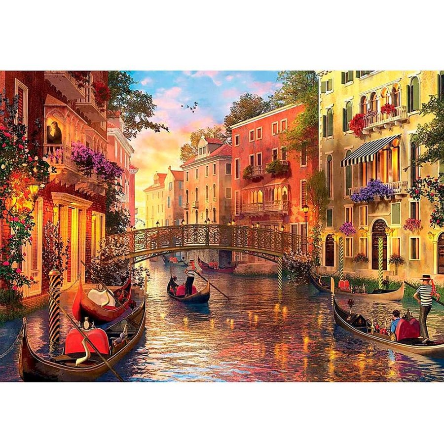 Juguetes Educa Puzzles M S 1000 Piezas | Puzzle Educa 1500 Piezas Atardecer Venecia