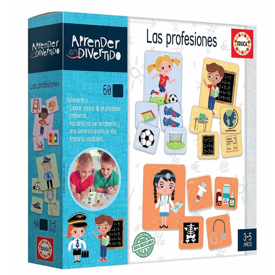 Juguetes Educa Juegos Educativos | Juego Educa Aprender Es Diver Profesiones