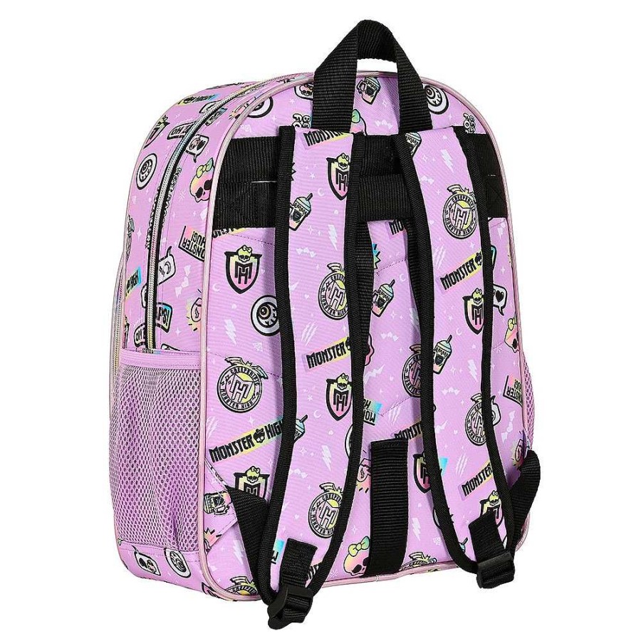 Mochilas Y Complementos Safta | Monster High Mochila Adaptable A Carro 32X38X12