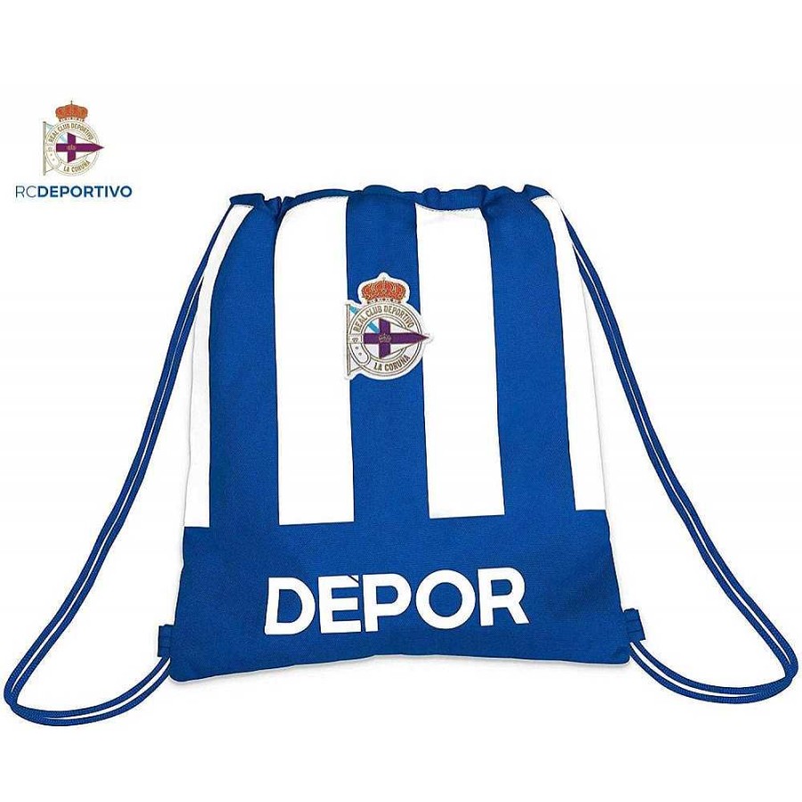 Mochilas Y Complementos RC Deportivo | Rc Deportivo Gymbag Saco Mochila 34X40