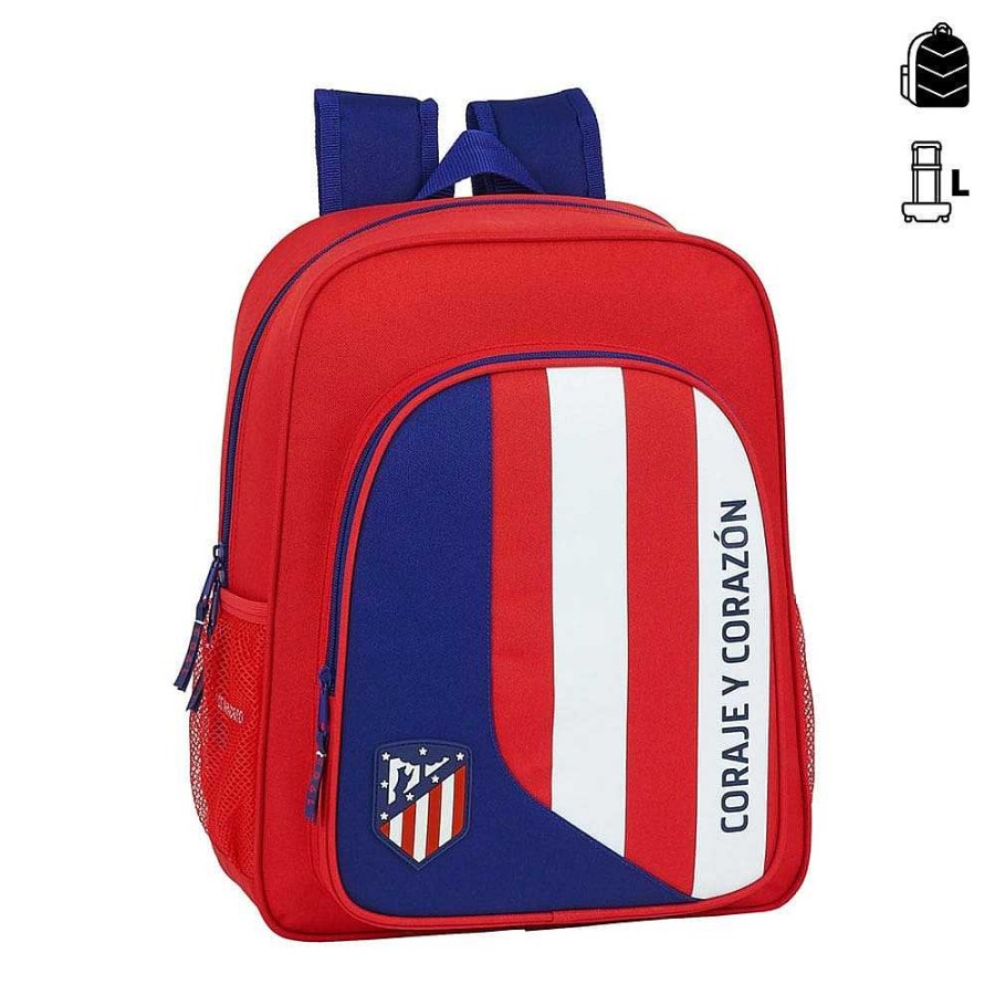 Mochilas Y Complementos Atlético de Madrid | Atl Tico Madrid Mochila Adaptable A Carro 32X12X38