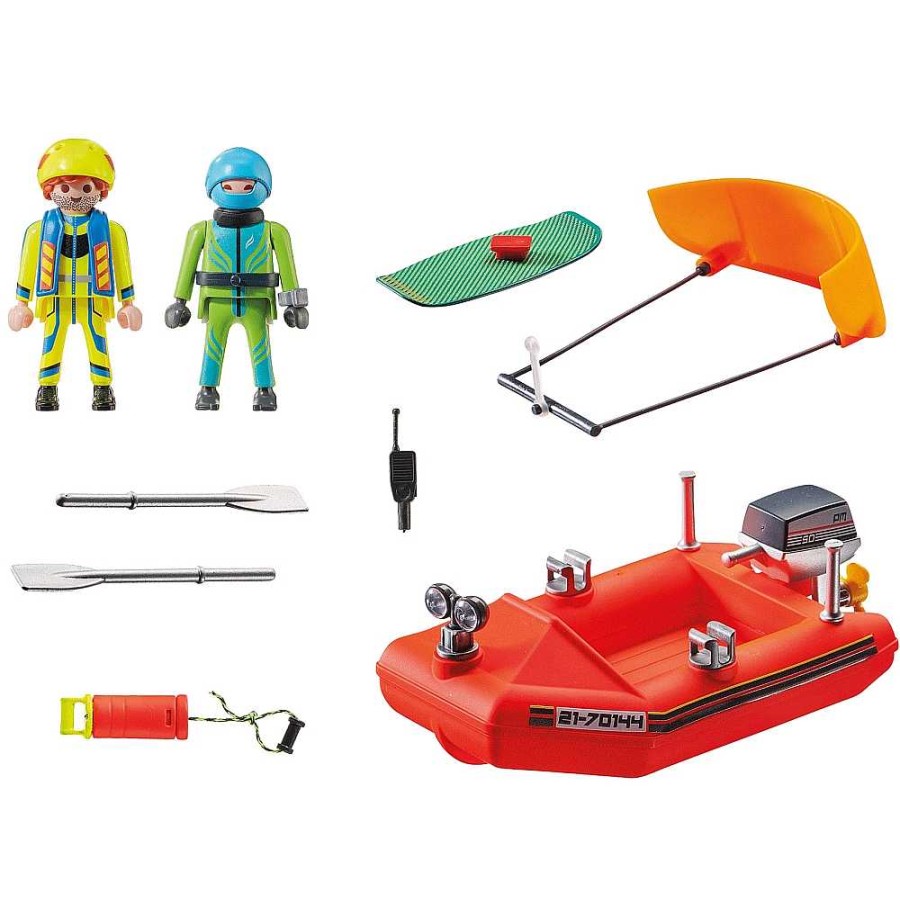 Juguetes Playmobil Playmobil | Playmobil City Action Rescate Mar Timo Kitesurfer