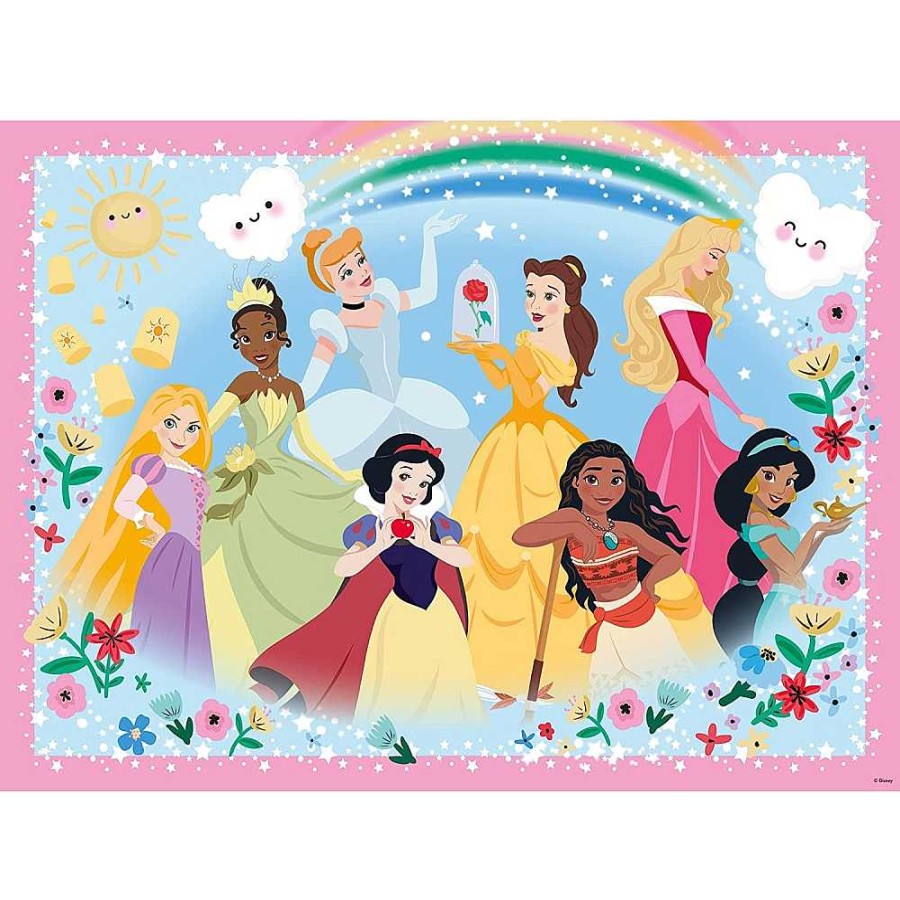 Juguetes Disney Puzzles Infantiles | Princesas Disney Puzzle 100 Pzas Xxl