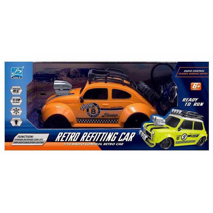 Juguetes Fantástiko Radiocontrol | Coche Radio Control Beattle 24 Cm 7 Funciones 2 Colores Surtidos