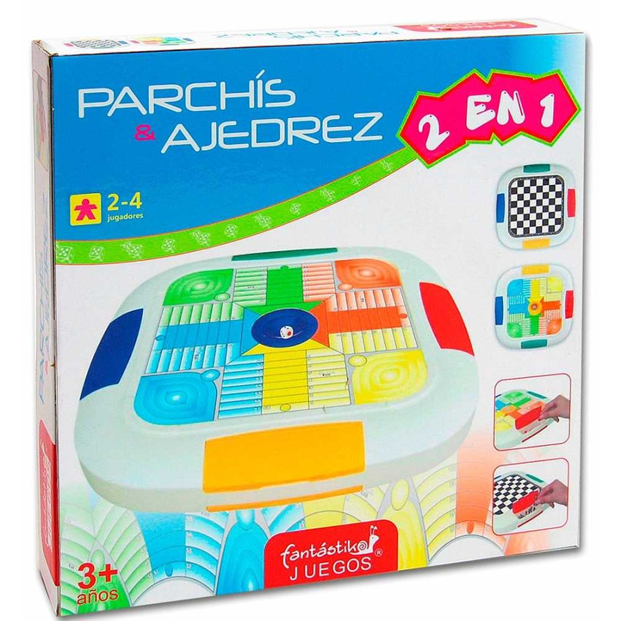 Juguetes Fantástiko Juegos Cl Sicos | Parchis - Ajedrez Autom Tico