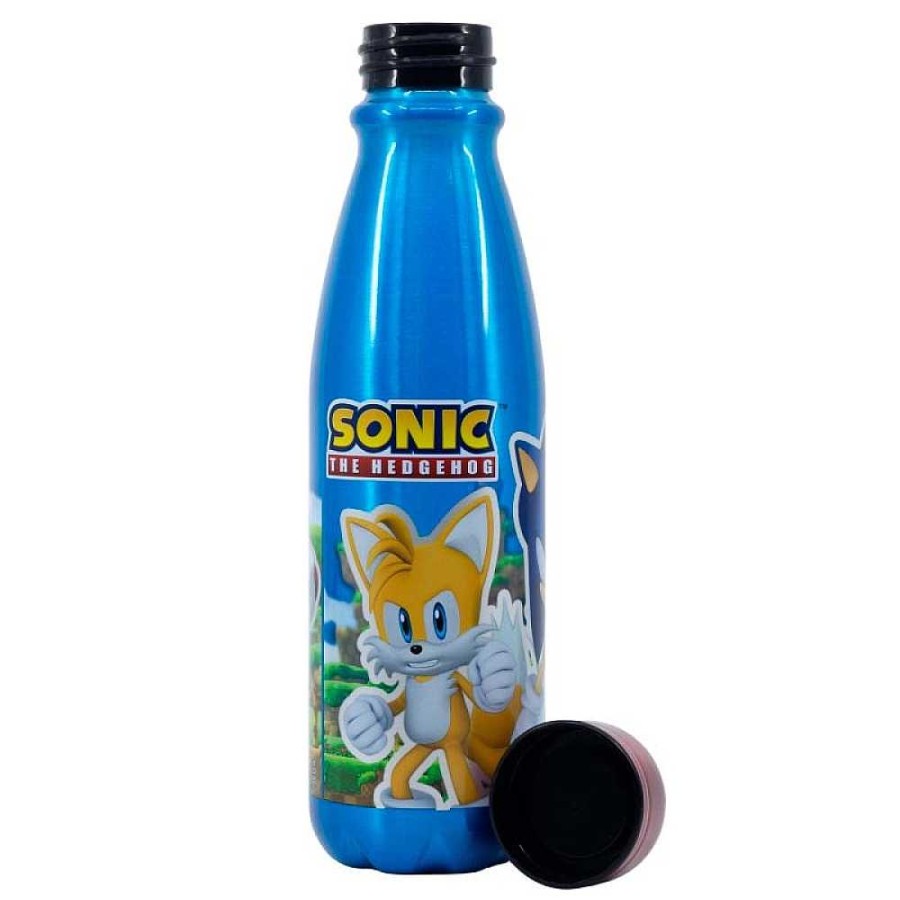 Mochilas Y Complementos Sonic | Sonic Botella Aluminio 600 Ml