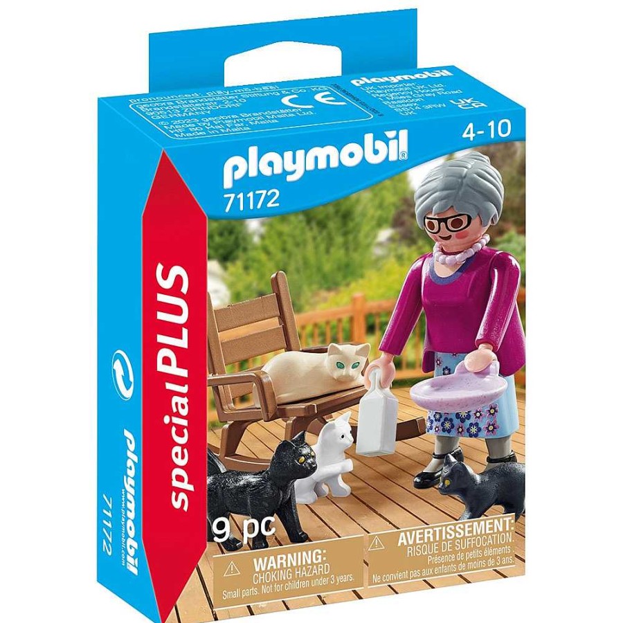 Juguetes Playmobil Playmobil | Playmobil Especial Abuela Con Gatos