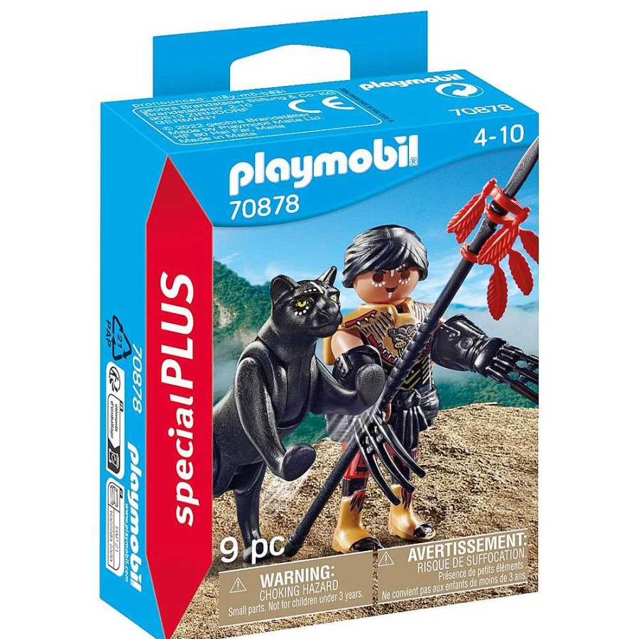 Juguetes Playmobil Playmobil | Playmobil Especial Guerrero Con Pantera