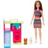 Juguetes Barbie Mu Ecas Fashion | Barbie Mu Eca Ave Con Mascotas