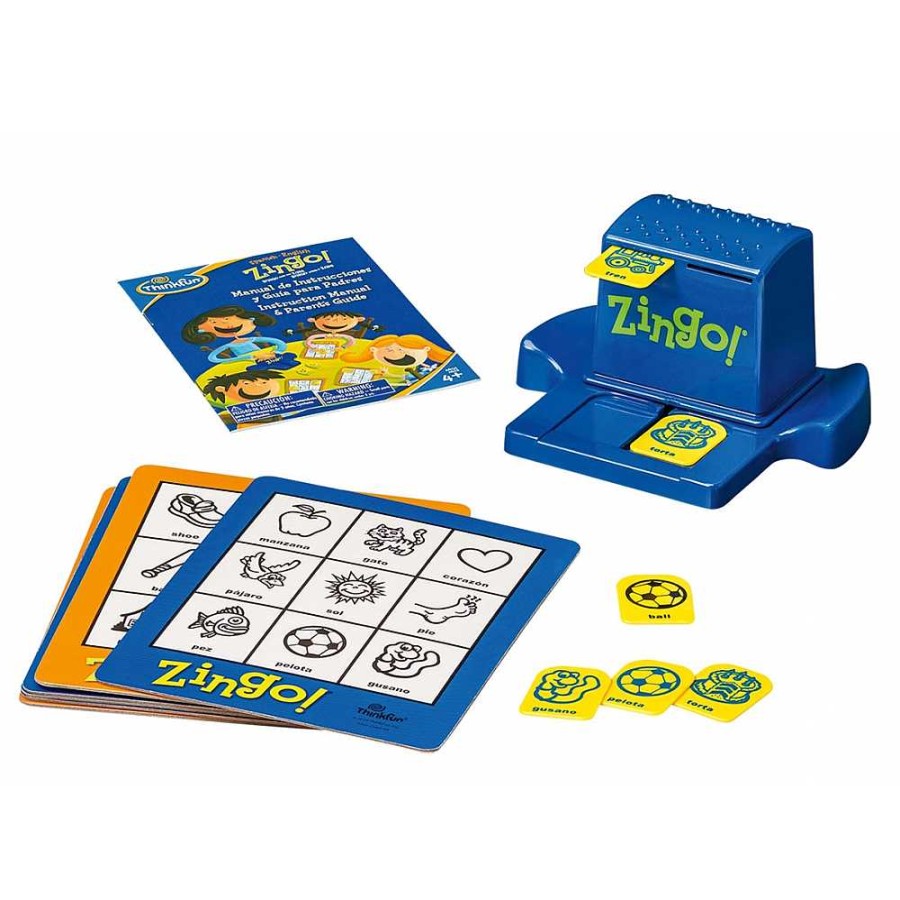 Juguetes Alco Distribuciones Juegos De Sociedad | Think Fun Juego Bilingual Zingo+4 A Os