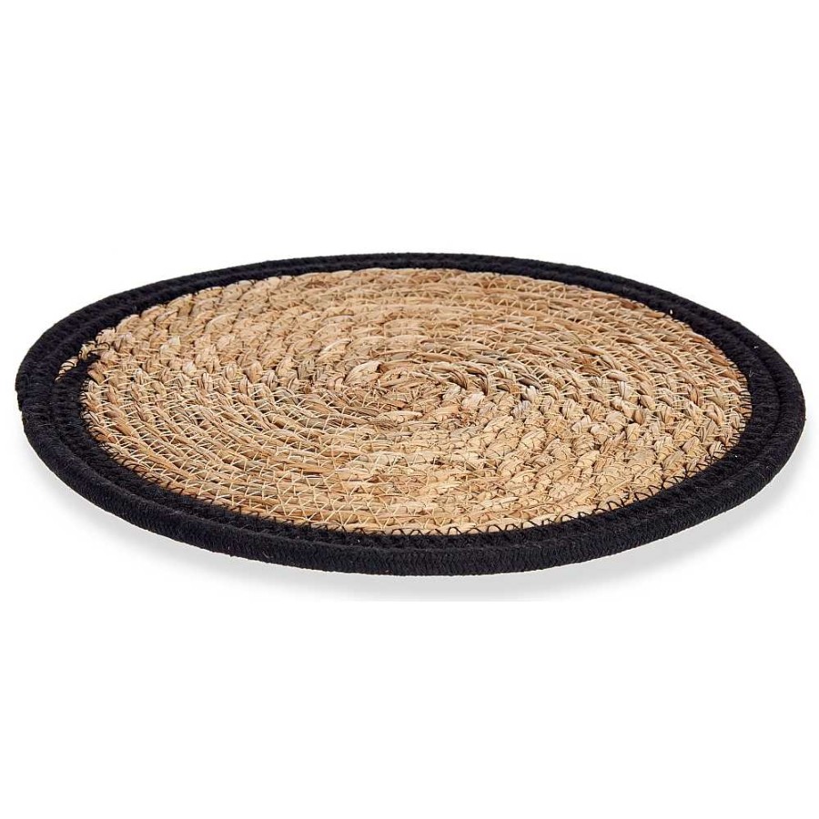 Home & Deco Gift decor Complementos Cocina | Bajoplato-Mantel Individual Fibra Natural 30Cm