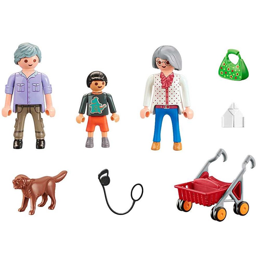 Juguetes Playmobil Playmobil | Playmobil City Life Abuelos Y Nieto