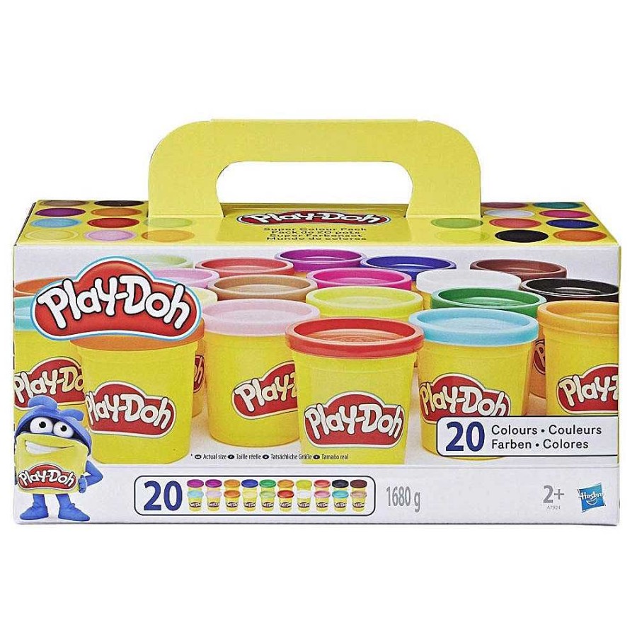 Papeler A Play-Doh Plastilina Y Modelaje | Play Doh Pack 20 Botes 29X13