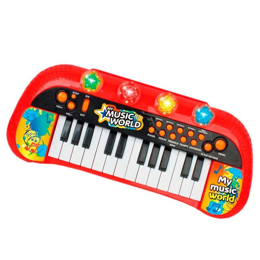 Juguetes Fantástiko Musicales | Rgano Multifunci N Luz Y M Sica 40 Cm