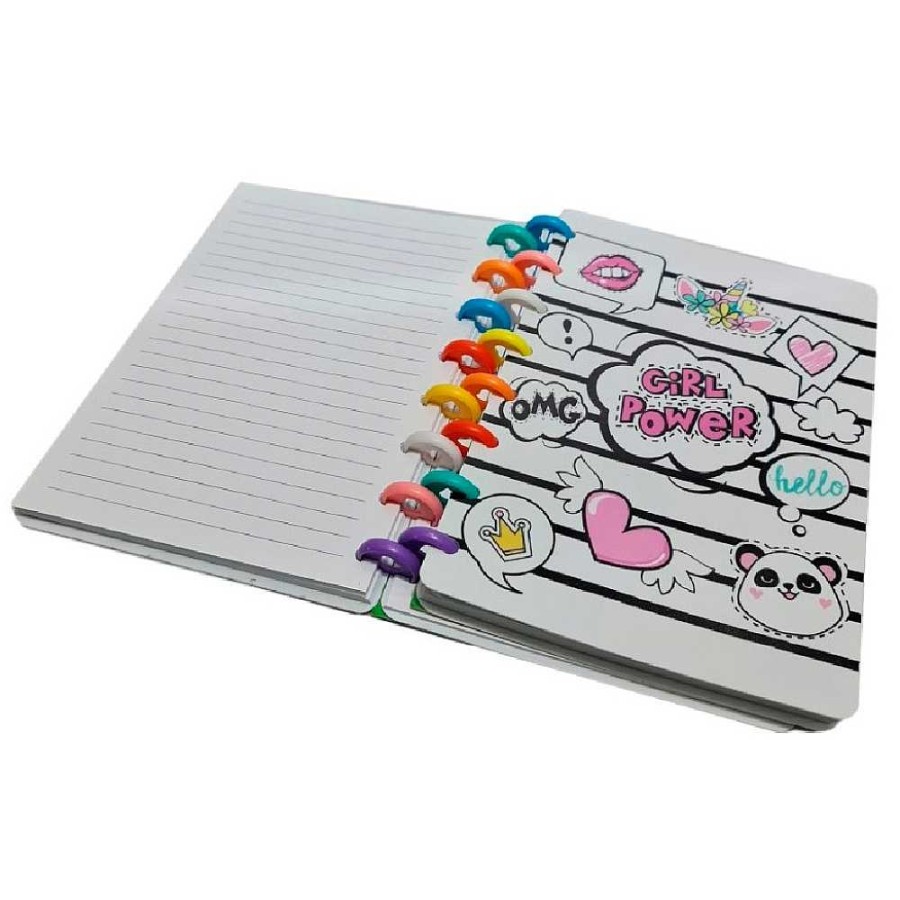 Regalo Genérico Papeler A Fantas A | Libreta Colors Hojas Intercambiables A5 - 4 Modelos