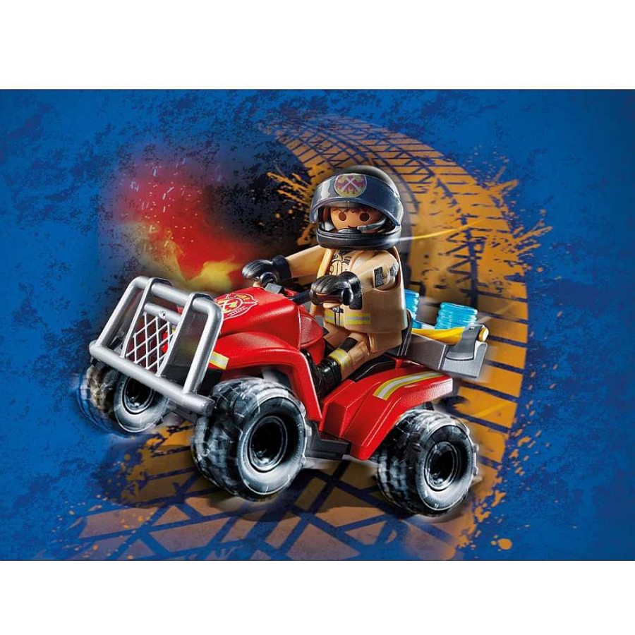 Juguetes Playmobil Playmobil | Playmobil City Action Bomberos Speed Quad