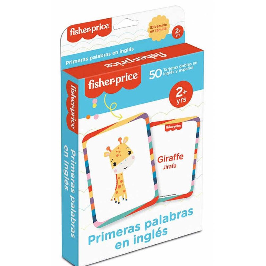 Juguetes Fisher-Price Juegos De Cartas | Fisherprice Juego Cartas Palabras Ingl S + 2 A Os