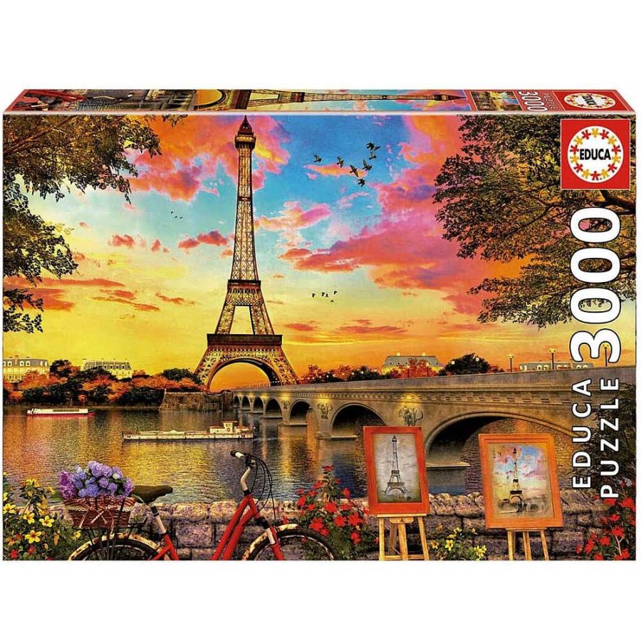 Juguetes Educa Puzzles M S 1000 Piezas | Puzzle Educa 3000 Piezas Par S Puesta Sol