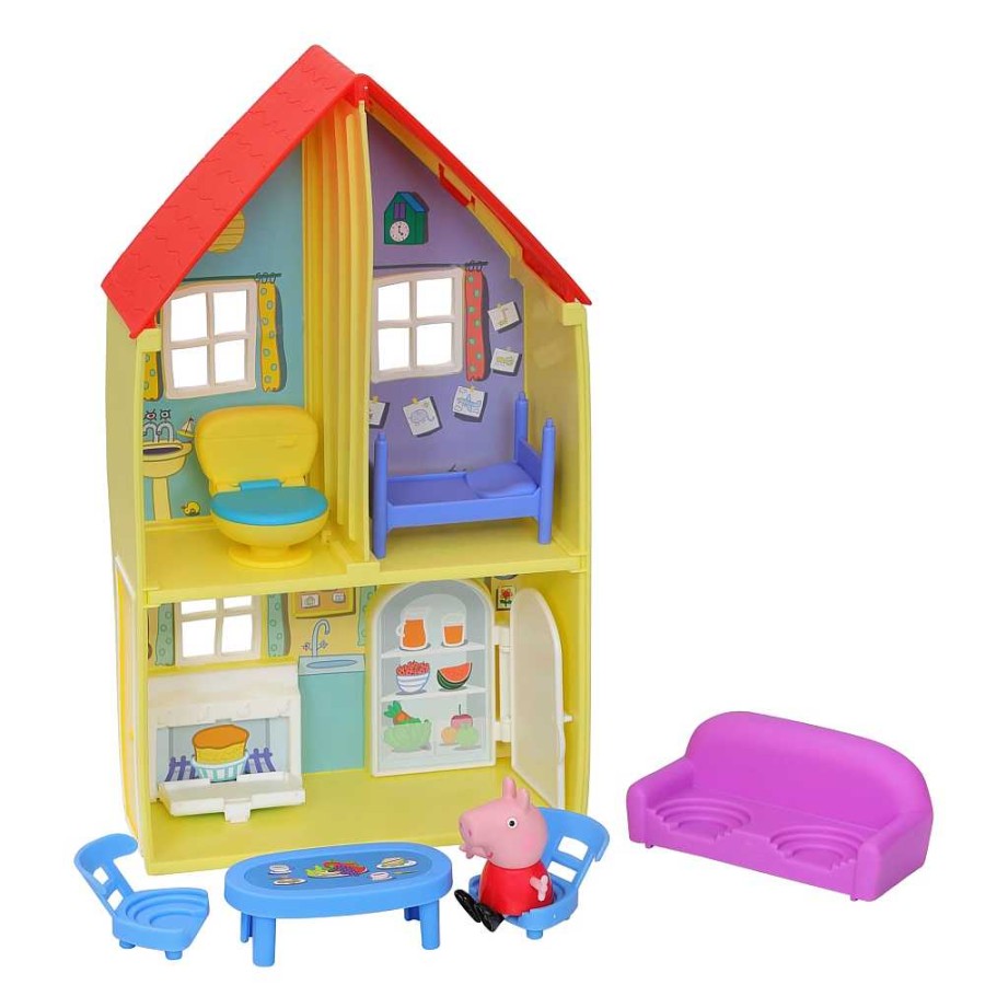 Juguetes Hasbro Mini Mu Ecas | Peppa Pig Casa Familiar Figura + Accesorios 30X25 + 3 A Os