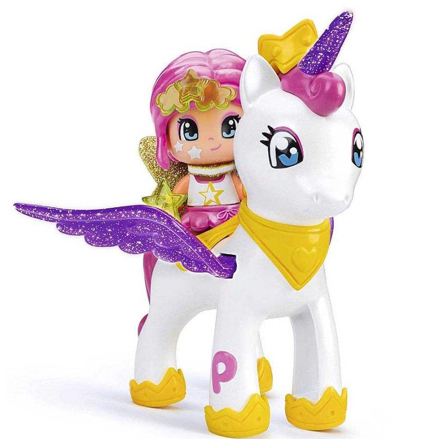 Juguetes Famosa Mini Mu Ecas | Pinypon Unicornio Volador Con Figura