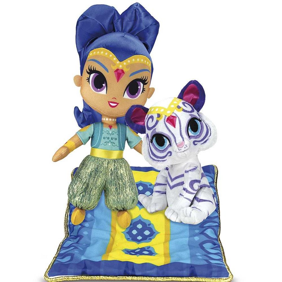 Juguetes ShimmerShine Peluches | Shimmer Shine Peluche Alfombra Genio 34Cm