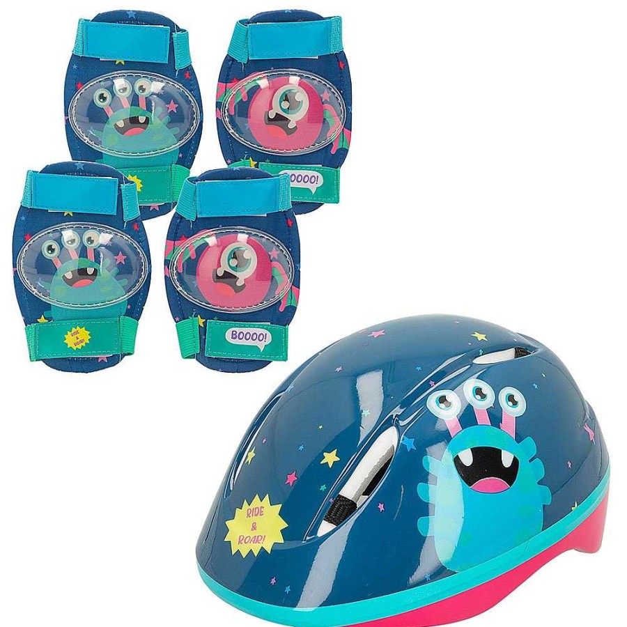 Juguetes CB Deportivos | Set Casco Y Protectores Para Rodillas Y Codos